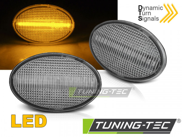 Upgrade LED Seitenblinker für Opel Astra F 91-97 / Corsa C 00-06 / Corsa B 93-00 / Tigra 94-00 Weiß dynamisch